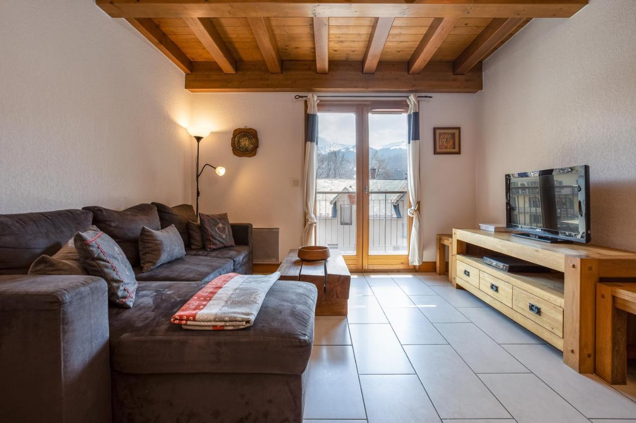 Chateau - Charming Apartment In The City Center With 3 Bedrooms - By Cozee Rentals Saint-Gervais-les-Bains Exteriör bild