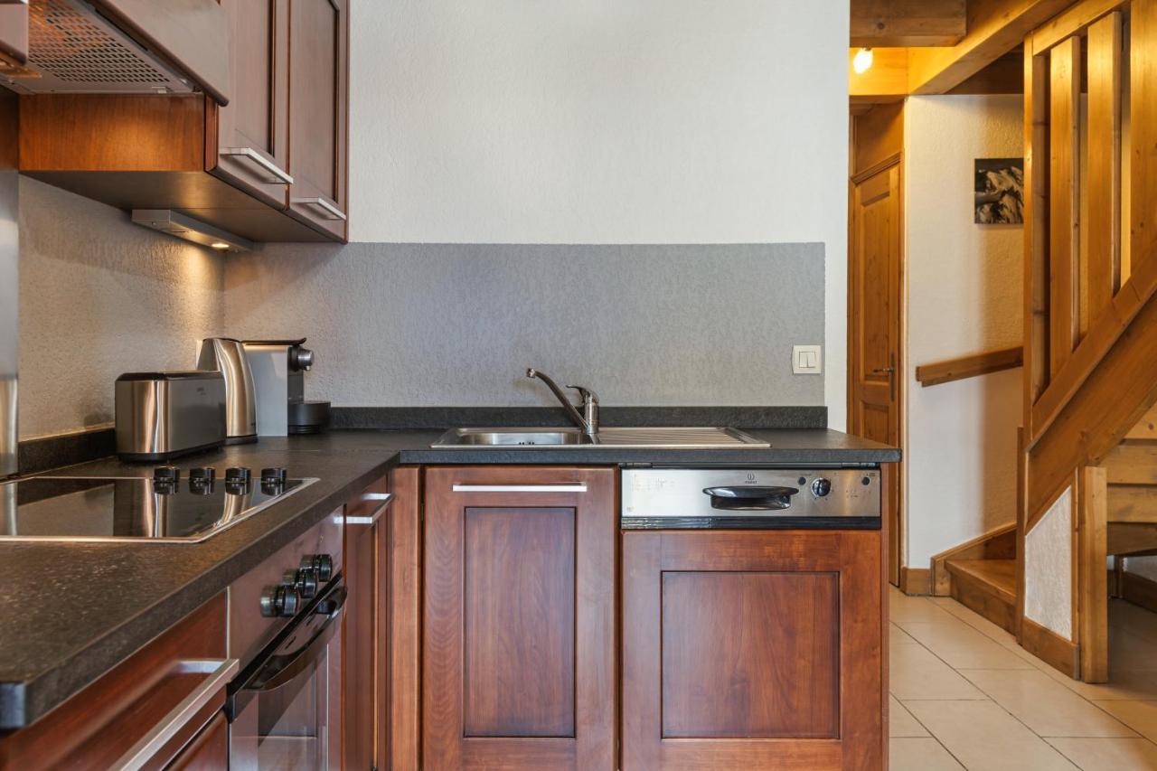 Chateau - Charming Apartment In The City Center With 3 Bedrooms - By Cozee Rentals Saint-Gervais-les-Bains Exteriör bild