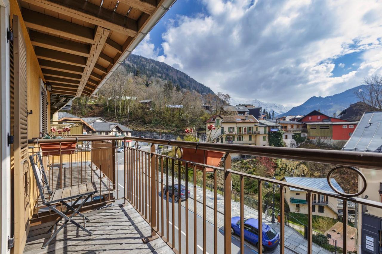 Chateau - Charming Apartment In The City Center With 3 Bedrooms - By Cozee Rentals Saint-Gervais-les-Bains Exteriör bild