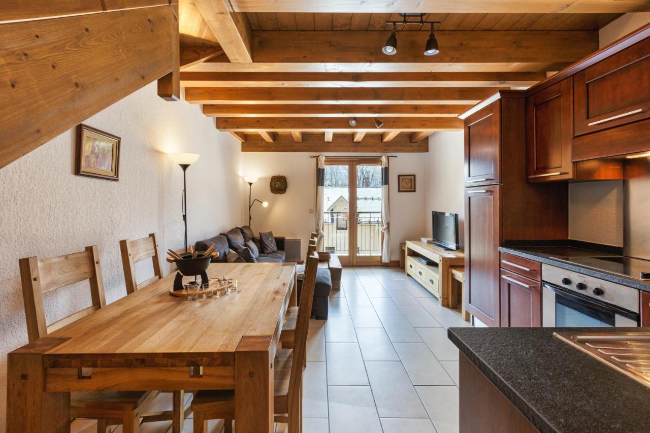 Chateau - Charming Apartment In The City Center With 3 Bedrooms - By Cozee Rentals Saint-Gervais-les-Bains Exteriör bild